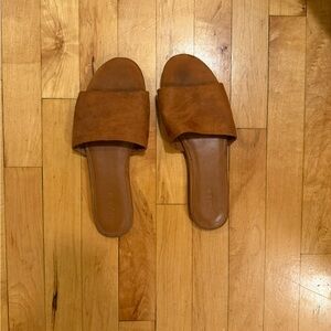 J. Crew Brown Leather Sandals